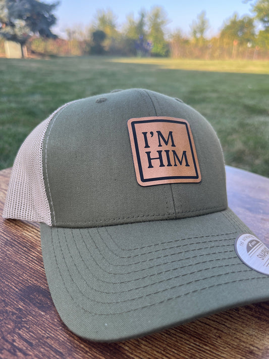 Trucker Hat: Off Kesh Cap in Green 